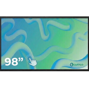 Monitor Tactil Multitouch 98" Interactivo 20 Toques Carteleria